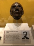 Bronze cast of Abraham Lincoln's Life Mask